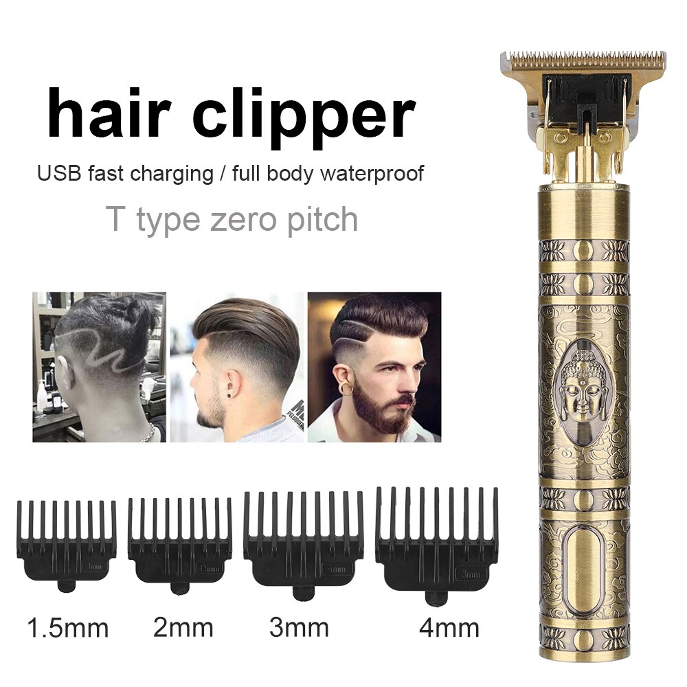 Profession Electric Hair Clipper Nos Hair Trimmer Low Noise Hair Cutting Machine Beard Shaver Trimer For Men Barber Hair Shaving