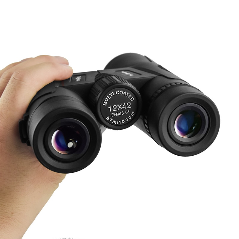 Professional 12X42 Binoculars High Magnification Multi Coated Powerful Telescope For Camping Hunting Tourism