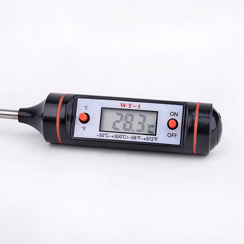Professional Digital Kitchen Thermometer WT-1 Barbecue Water Oil Cooking Meat Food Thermometers 304 Stainless Steel Probe Tools