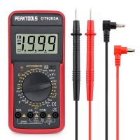 Professional Digital Multimeter DT9205A Multimeter Tester Manual Range Voltage Meter True RMS Transistor Tester Electrician Tool
