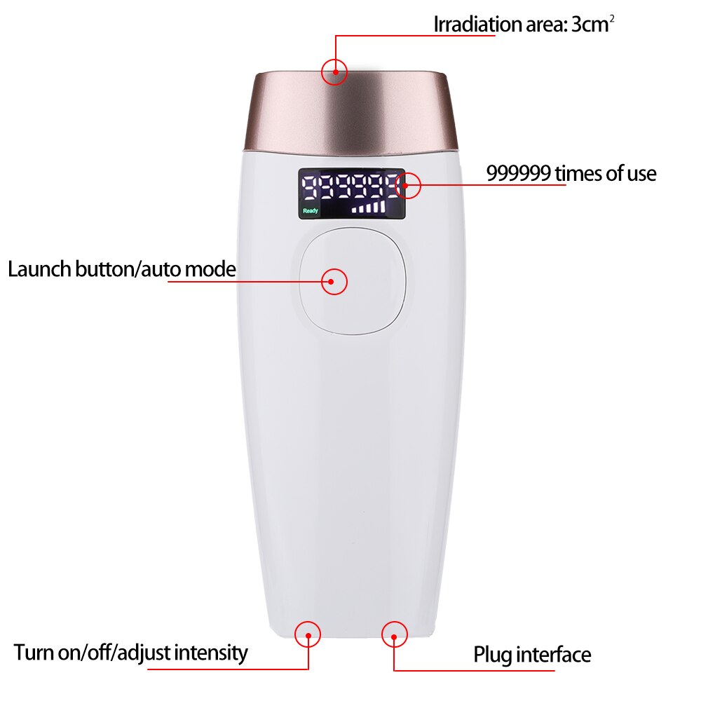 999999 flash professional permanent IPL epilator laser hair removal electric photo women painless threading hair remover machine