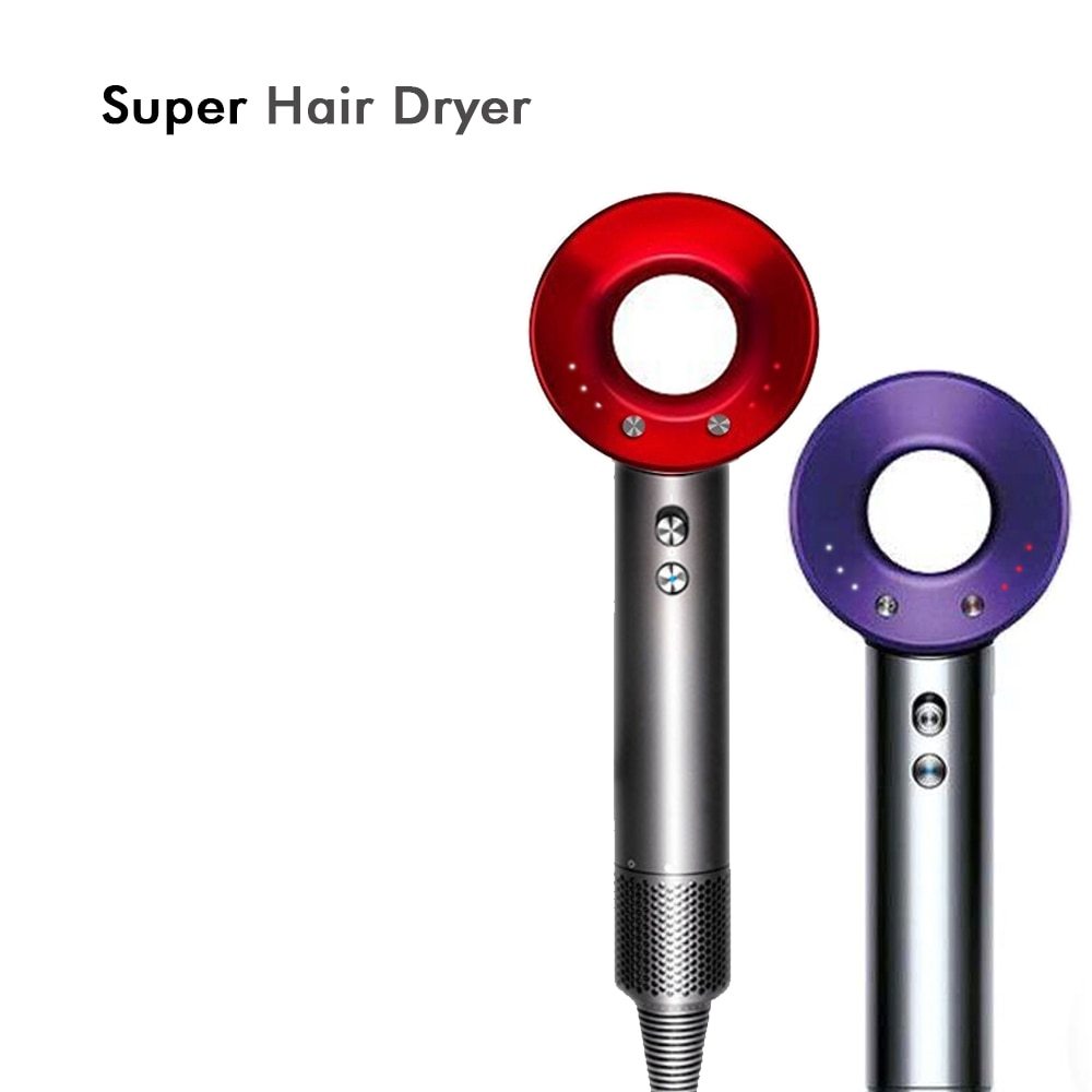 Professional Hair Dryers Negative Ionic Premium Hair Dryer Hot Cold Wind Temperature Control Multifunction Salon Style Tool