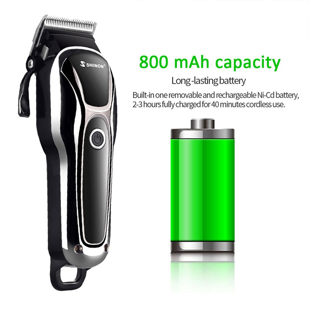 Professional LCD Hair Clipper Electric Hair Trimmer For Man Hair Cutter Pro Hair Cutting Machine Barber Tool maquina de cortar