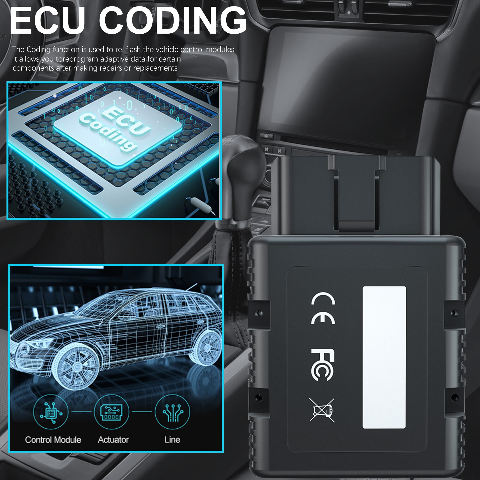 PSA-COM BT Interface OBD2 Diagnostic&Programming For Citroen/Peugeot Replace of Lexia 3 PP2000 PSACOM PSA COM Code Reader