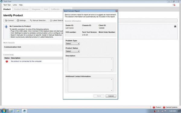 PTT Software 2.03.20 for Volvo 88890300 Vocom Interface Preinstalled in 500GB New Sata HDD