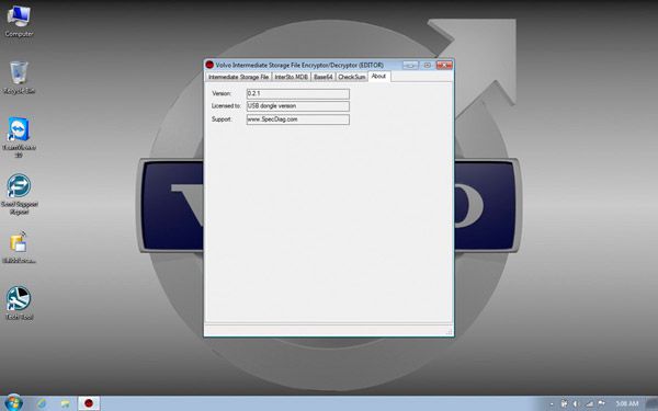 PTT Software 2.03.20 for Volvo 88890300 Vocom Interface Preinstalled in 500GB New Sata HDD