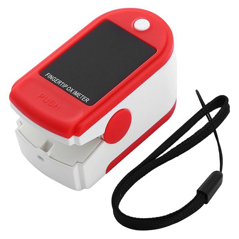 Oximeter LCD Color Screen Pulse Oximeter Saturation Monitor Portable Oxygen Sensor Home Clip Fingertip Oximeter