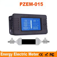 PZEM DC 0-200V 100A/300A 9 in 1 LCD Digital Display Multimeter Battery Monitor Power Energy Impedance Resistance Voltmeter 24-96