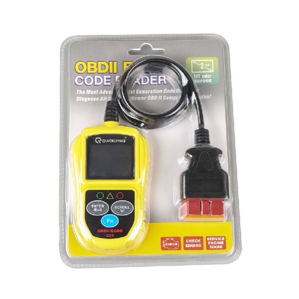 Newest Arrival QUICKLYNKS T49 OBDII & CAN Car Code Reader Scanner