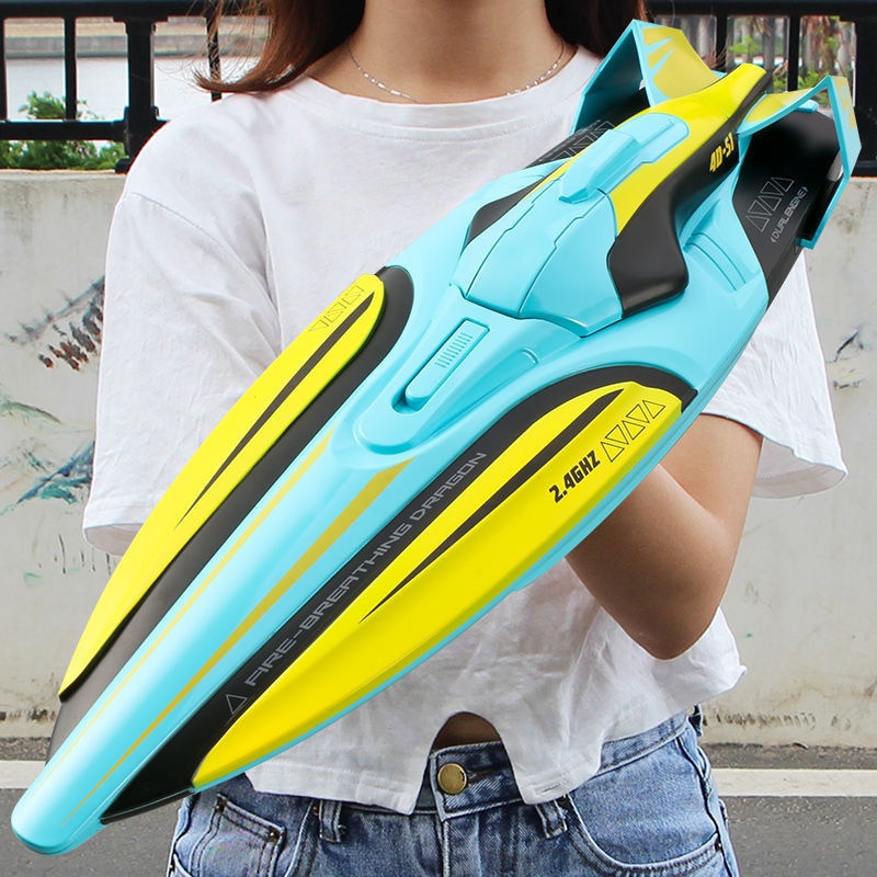 30 KM/H RC Boat High Speed Racing Speedboat Remote Control Ship Endurance 25 Minutes Water Game Kids Toys Children Gifts For Boy