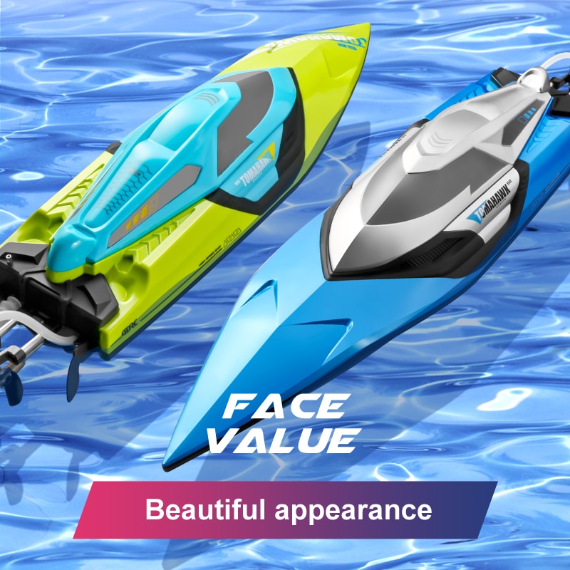 50 CM RC Boat 70 KM/H Professional Remote Control High Speed Racing Speedboat Endurance 20 Minutes Kids Gifts Toys For Boy 8+