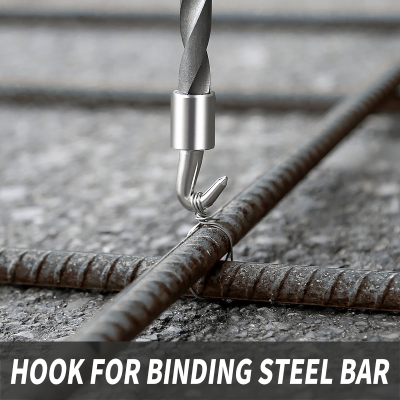 Rebar tier construction site winding tool wire knoting pliers steel wire tring tool steel bar tying hook Semi-automatic