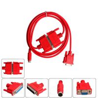 SC-09:red Standard programming cable for FX and A series PLC's