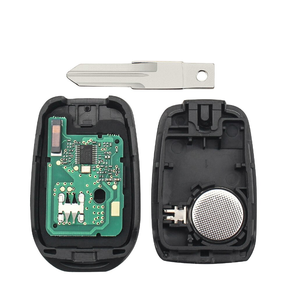 Remote Car Key 433mhz PCF7961M 4A Chip 2/3 Buttons For Renault Sandero Dacia Logan Lodgy Dokker Duster Trafic Clio Master