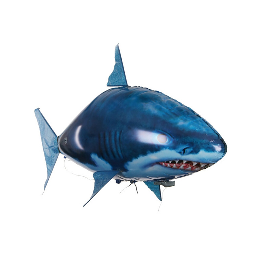 Remote Control Shark Toys Air Swimming RC Animal Radio Fly Fishing Balloons Clown Fish Animals Interactive Toy For Children Boys