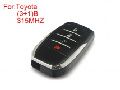 Remote Key 3+1 Buttons 315MHZ(2280-14-3559) for Toyota