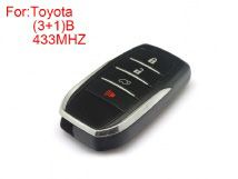 Remote Key 3+1 Buttons 433 MHZ(H-13797) for Toyota
