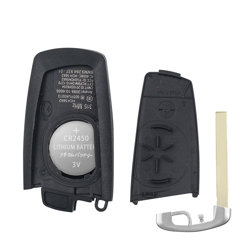 Remote Key Smart 3/4 Buttons YGOHUF5662 / YGOHUF5767 315MHz 434MHz 868 MHz For BMW 5 7 F Series FEM / BDC CAS4 2009-2016