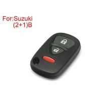 Remote Shell 2+1 Buttons for Suzuki (use for USA)