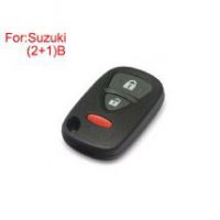 Remote Shell 2+1 Buttons for Suzuki 5pcs/lot (used for USA)