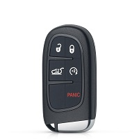 RAM 1500 2500 3500 For Jeep Cherokee DODGE RAM Durango Chrysler Replacement 3/4/5 Buttons Remote Key Shell Case Fob