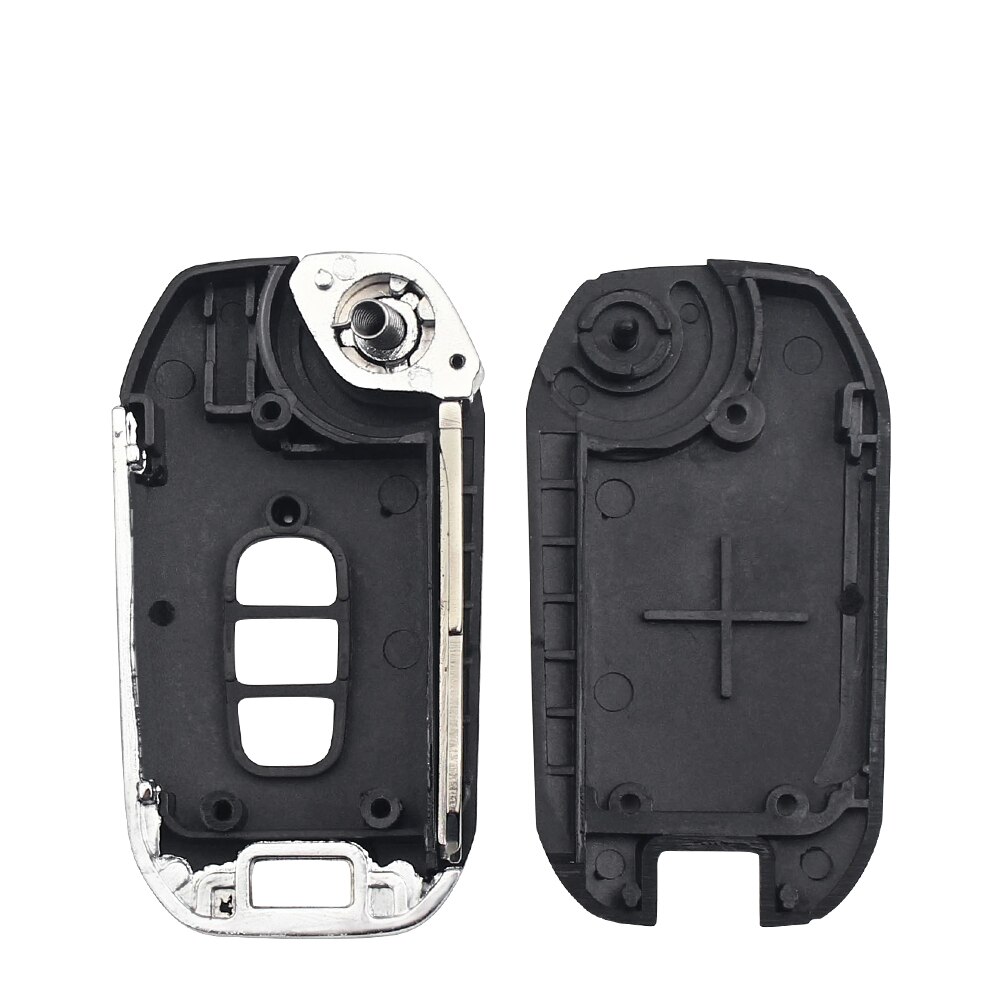 Replacement Flip Folding Key Case 3 Buttons Remote For Chevrolet Captiva 2006-2009 Car Key Modified Blank Key Shell Cover