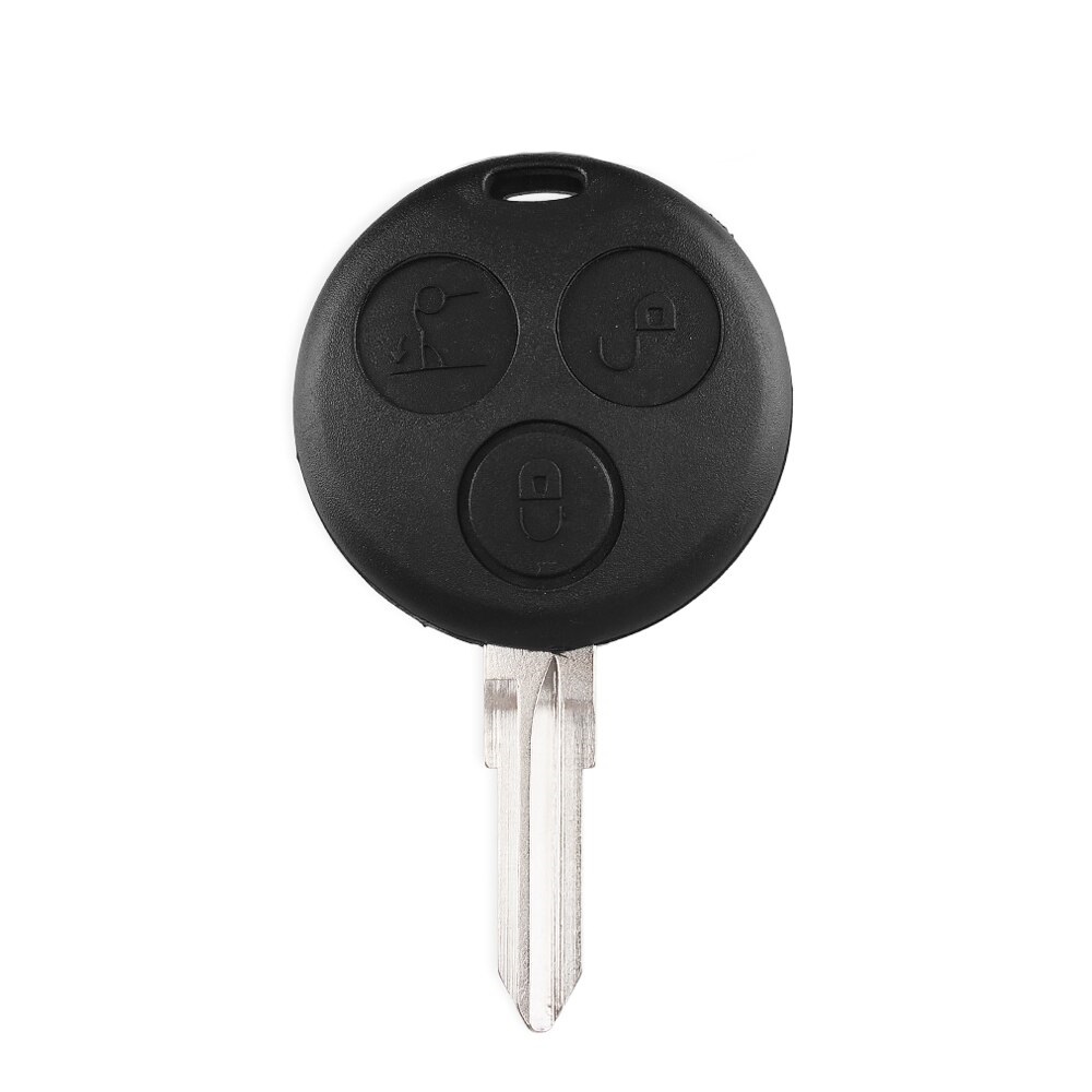 Replacement Remote Key Shell Styling Cover 3 Buttons For Mercedes Benz Smart Fortwo Fob Car Key Case Cover