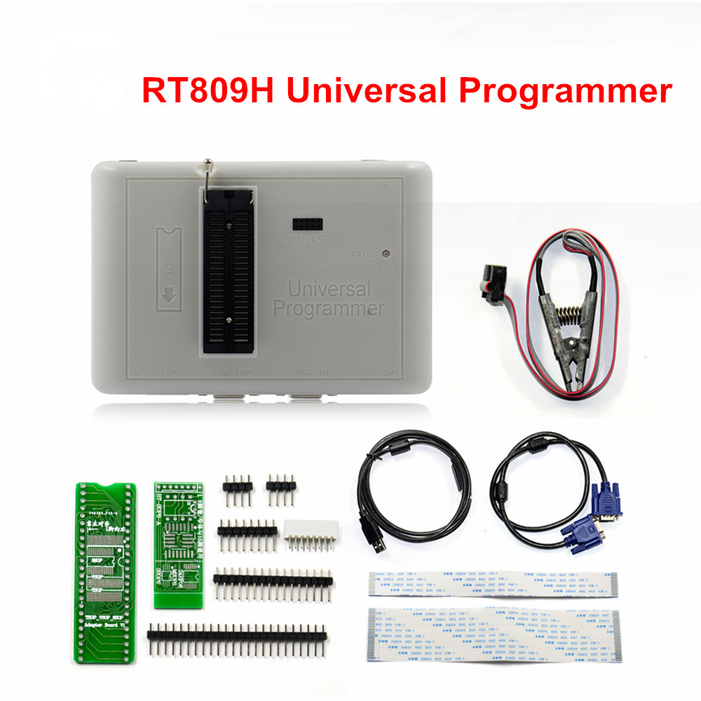 Original Newst Universal RT809H EMMC-Nand FLASH Programmer RT809H universal programmer
