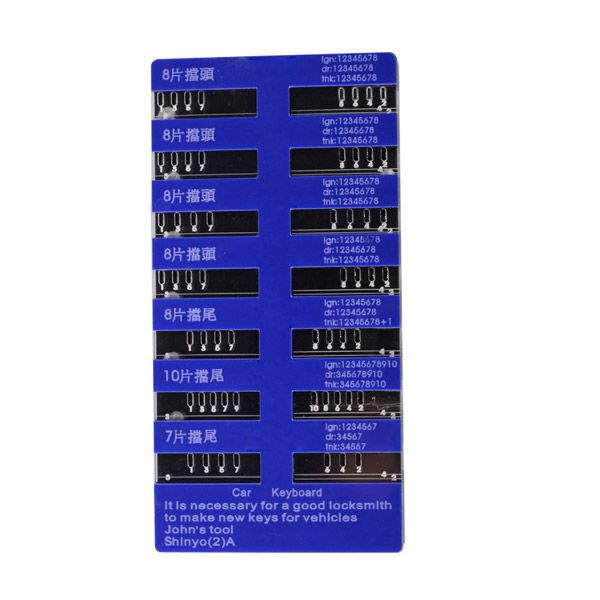 Ruler for Auto Key Check