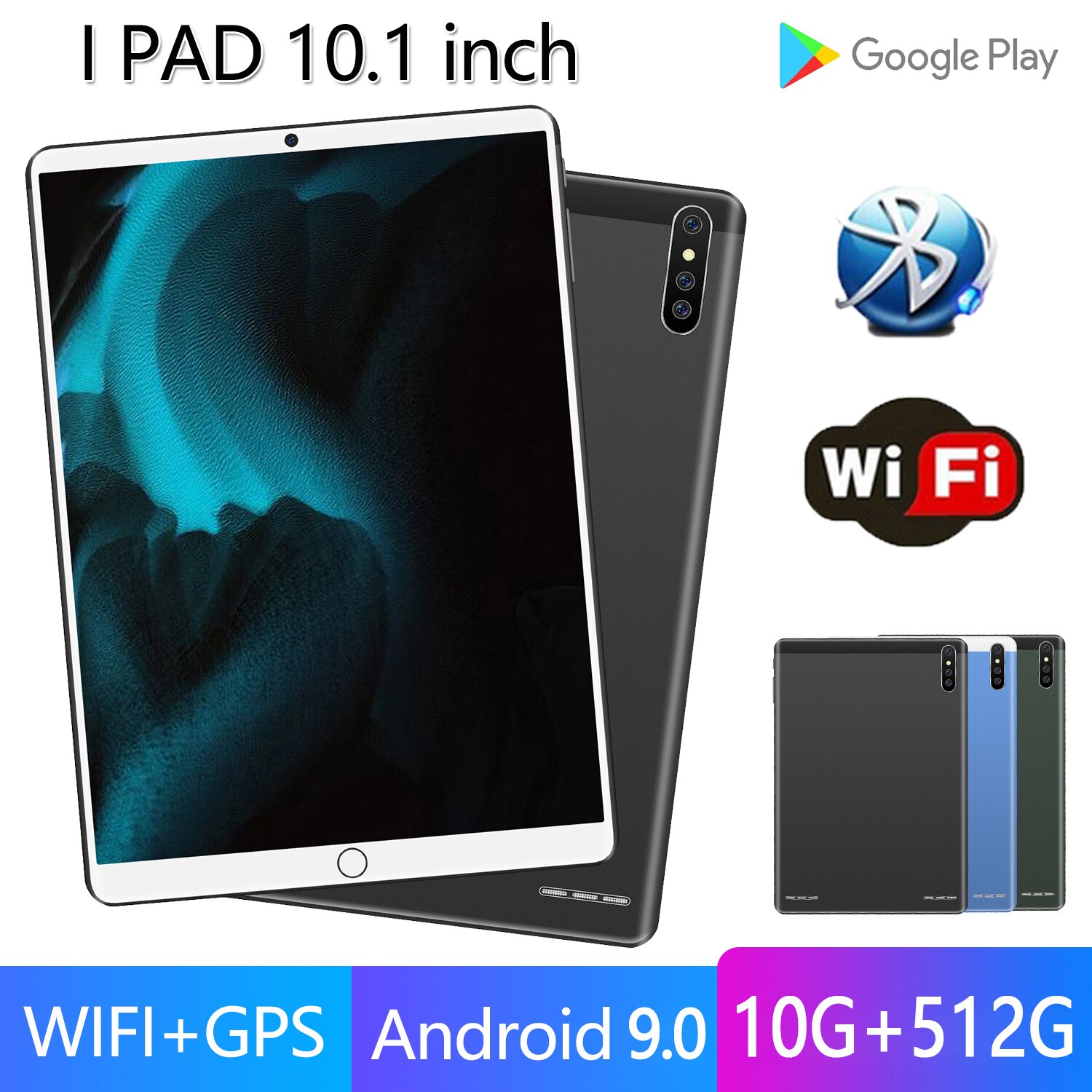 2021 S13 Tablet 8800mAh Android Notebook 10GB+512GB 10.1 Inch 8MP+16MP 3HD Camera Tablets MT6797 10Core WIFI+GPS Type-C Tablets
