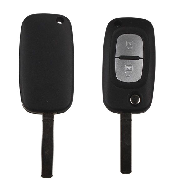 2 Button 433MHZ Folding Remote Key With 46 Chip for Renault