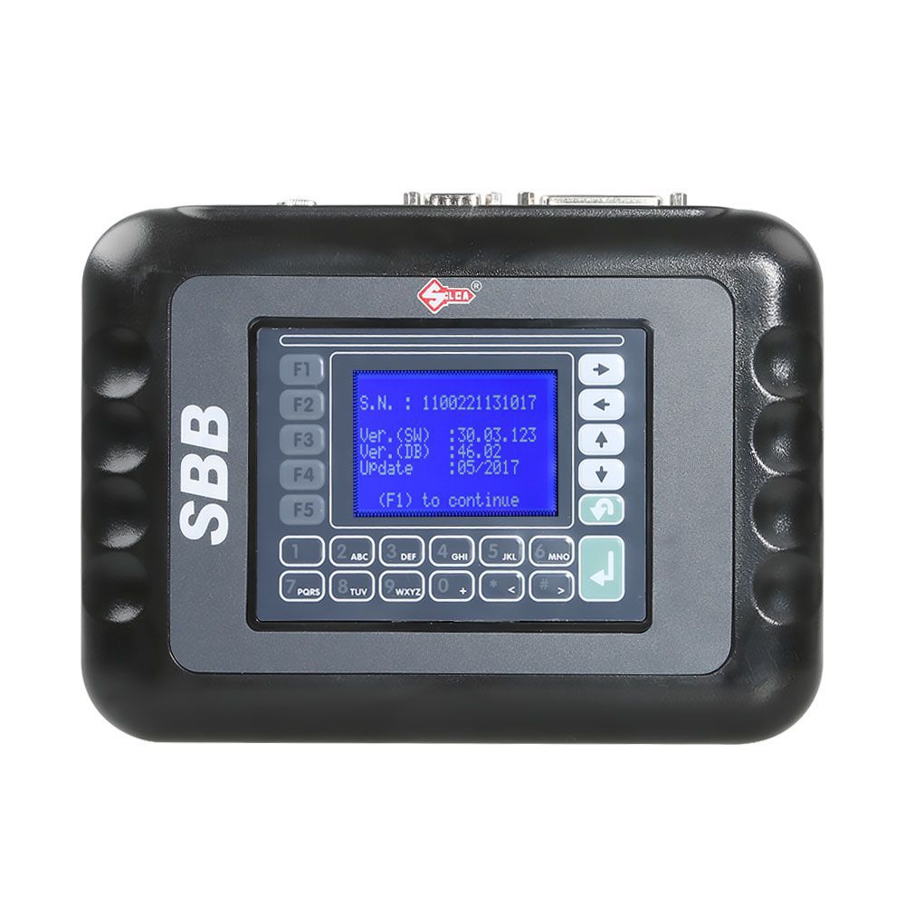 Latest Version SBB Key Programmer V46.02 Multi-language Blue Screen