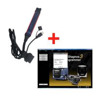 V2.51.3 Scania VCI-3 VCI3 Scanner Wifi Diagnostic Tool For Scania Truck Support Multi-language Win7/Win10