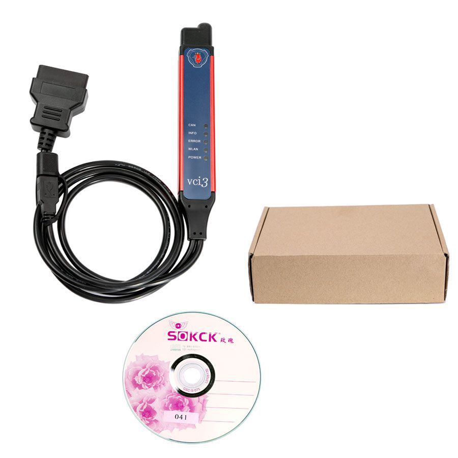 Best Quality Scania SDP3 V2.52.1 Scania VCI-3 VCI3 Scanner Wifi Diagnostic Tool for Scania