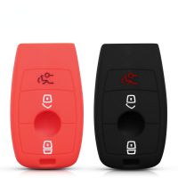 Silicone Key Cover Case Protection For Mercedes Benz 2017 E-Class E43 W213 E300 E400 2016 2017 Sedan Keys Car Accessories