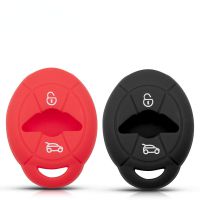 Smart Silicone Key Case Shell For BMW Mini Cooper S R50 R53 Two 2 Buttons Rubber Remote Protect Cover Fob Car Styling