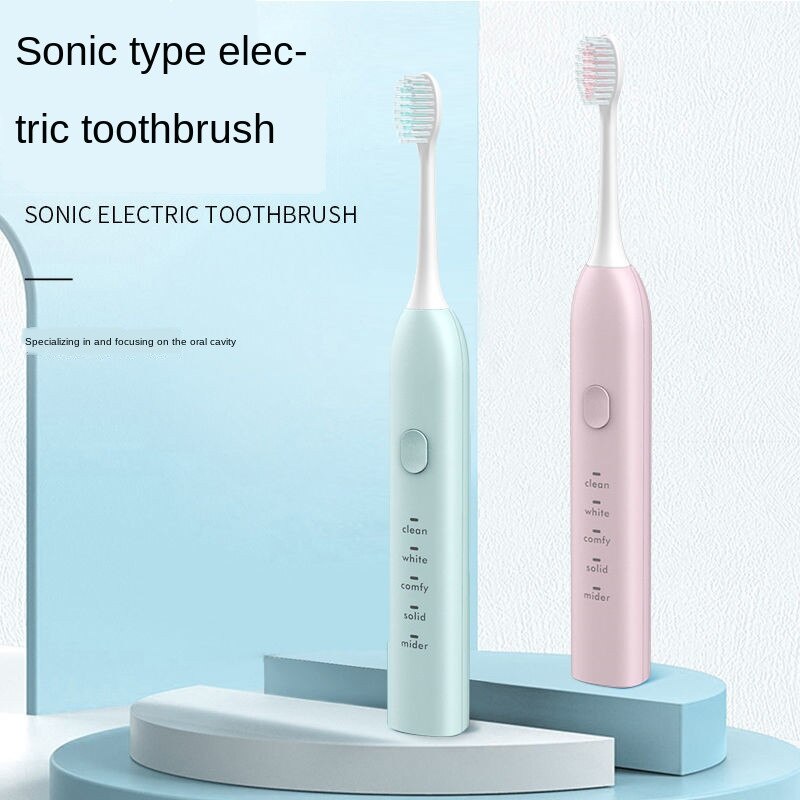 Smart Sonic Electric Toothbrush Adult Ultrasonic Automatic USB Rechargeable Waterproof Tooth Brush Intelligent Home Health