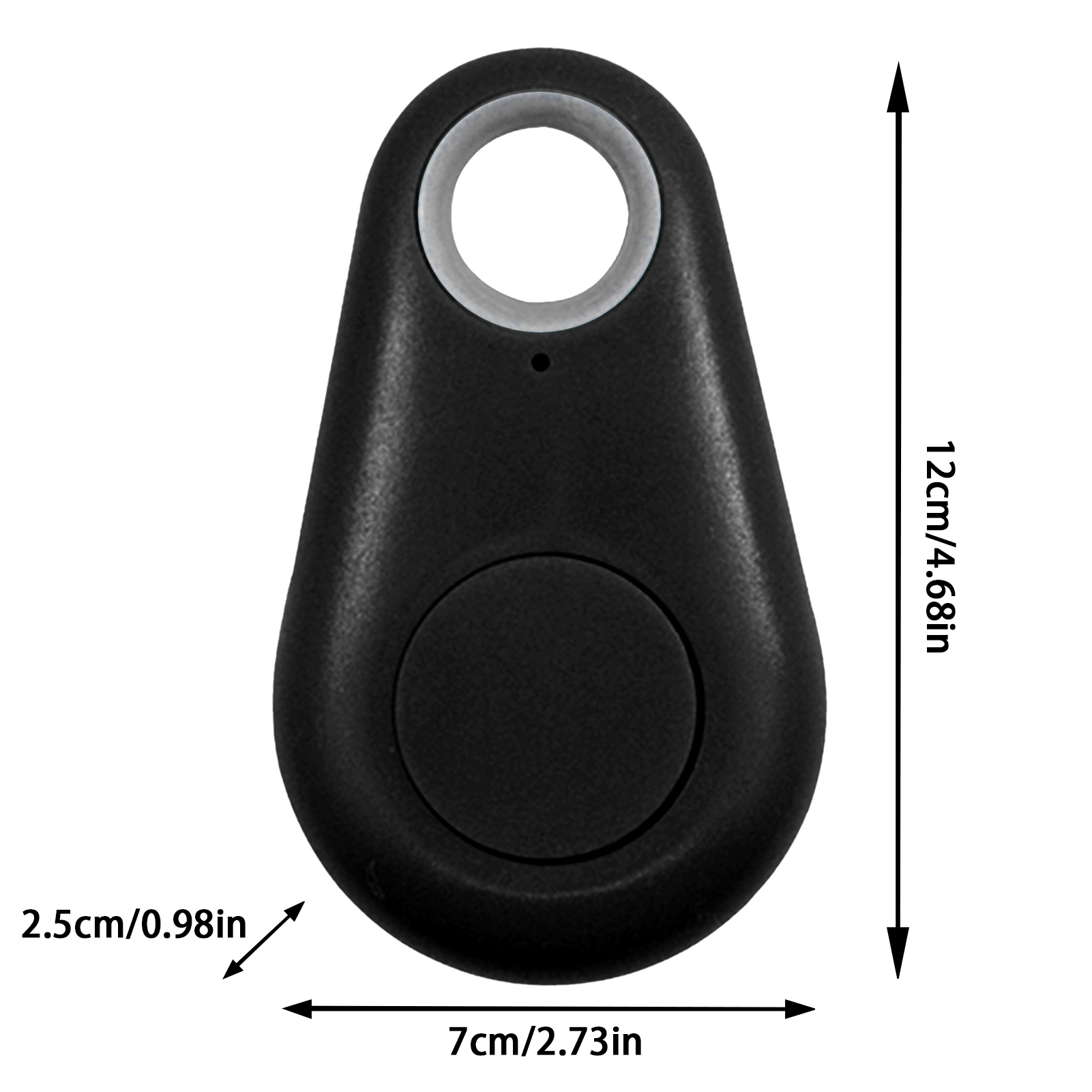 Mini Fashion Smart Dog Pets BT 4.0 GPS Tracker Anti-lost Alarm Tag Wireless Child Bag Wallet Key Finder Locator