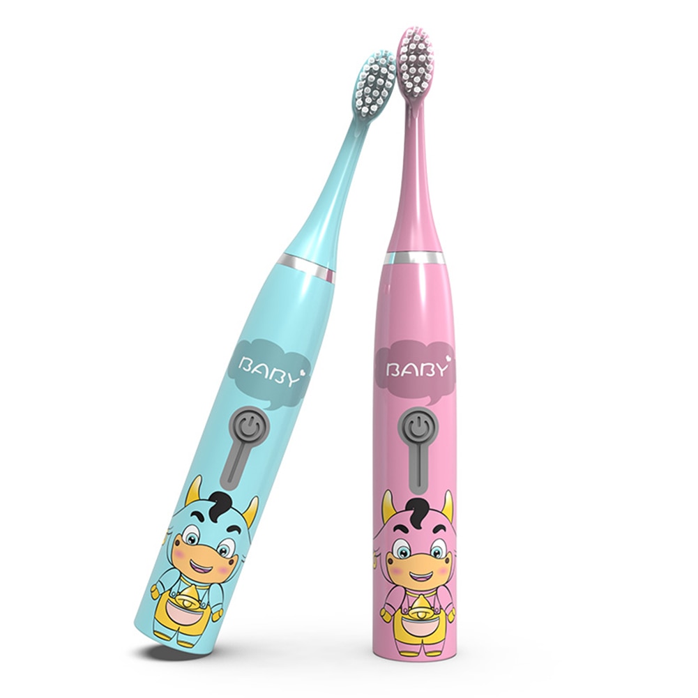 Sonic Electric Toothbrush for Kids  Kids 3 To 12 Years Old Cleaning  Powered Waterproof Tooth Whitening brush with Toothbrush