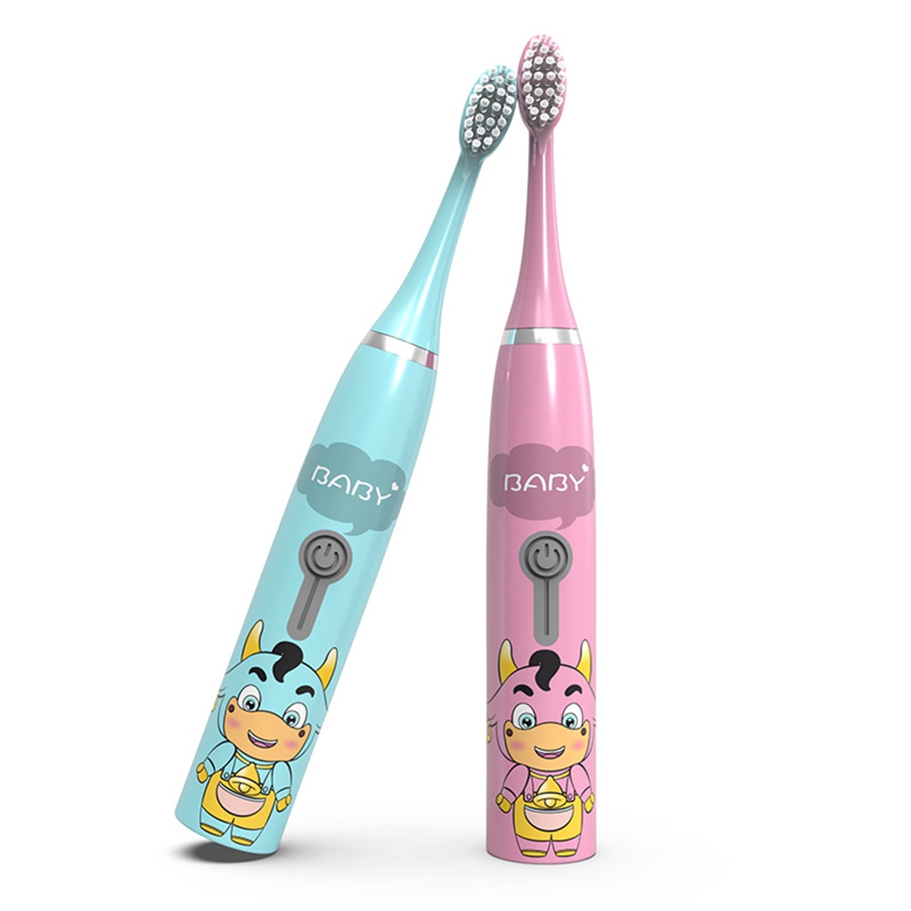 Sonic Electric Toothbrush for Kids  Kids 3 To 12 Years Old Cleaning  Powered Waterproof Tooth Whitening brush with Toothbrush