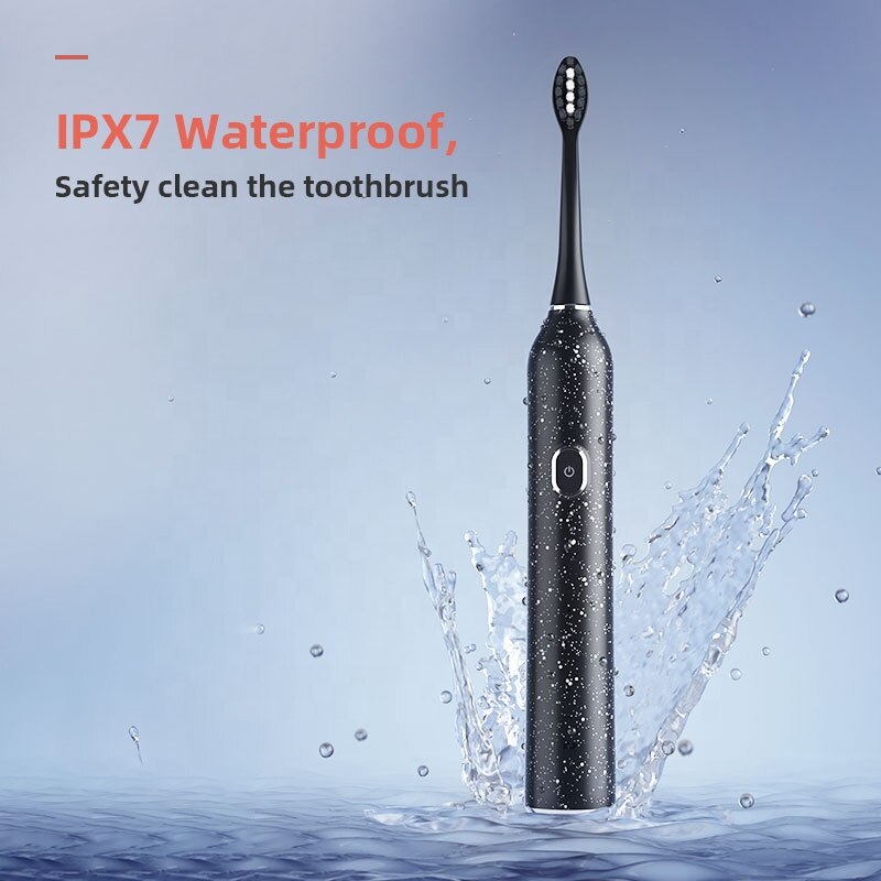 Smart Ultrasonic Sonic Electric Toothbrush IPX7 Waterpoof Cordless USB Rechargeable Toothbrush Automatic Tooth Brush Kit