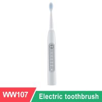 Sonic Electric Toothbrush Ultrasonic Automatic Smart Tooth Brush USB  Charge Quiet  Fast Charging  Full-body Waterproof 400mAH