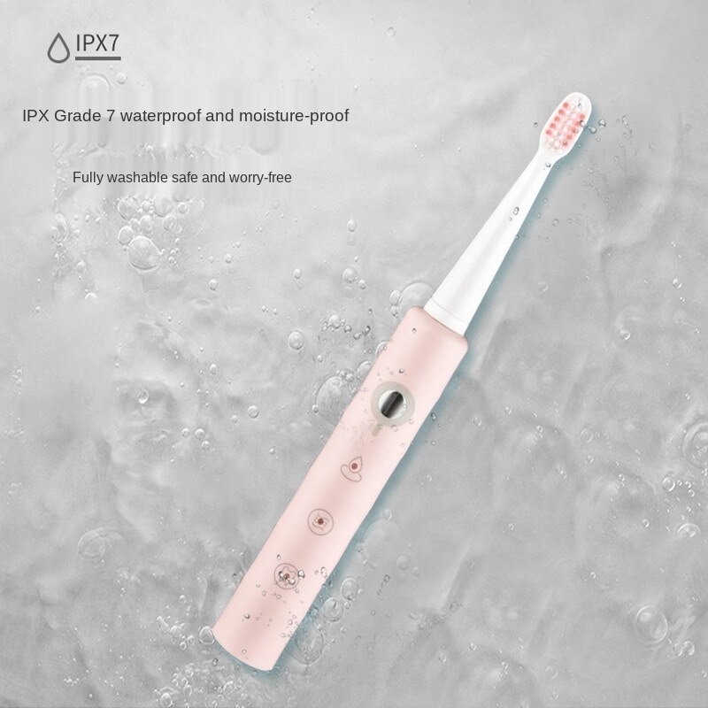 USB Fast Charging, 6-Speed Adjustment Mode, 7-Level Waterproof Design, Sonic Electric Toothbrush