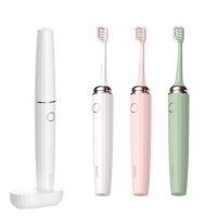 Sonic Electric Toothbrush Mini Portable Travel Tooth Brush 3 Mode Inductive Charging IPX7 Waterproof with DuPont Bristles