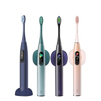 Sonic Electric Toothbrush Color Touch Screen Wireless Fast Charging IPX7 Whitening Teeth