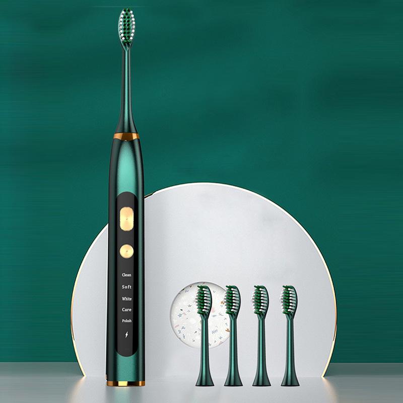 New Product Magnetic Levitation Smart Sonic Electric Toothbrush Adult Household Waterproof Soft Hair Rechargeable Toothbrush