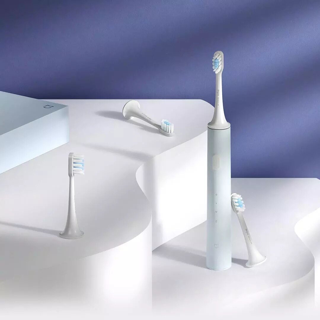 Sonic Electric Toothbrush T500C Wireless Induction Charging Waterproof with Storage Box 4 Brush Head Tooth Brush