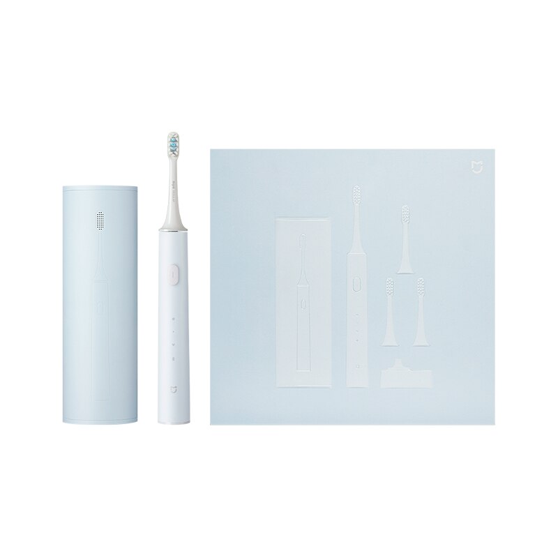 Sonic Electric Toothbrush T500C Wireless Induction Charging Waterproof with Storage Box 4 Brush Head Tooth Brush