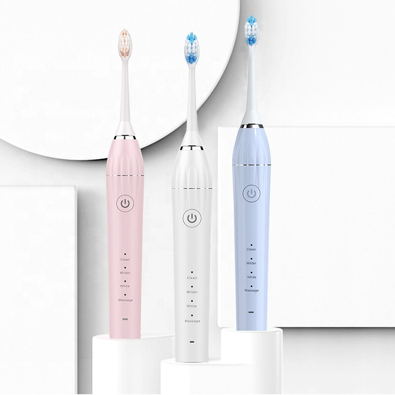 Magnetic levitation motor sonic electric toothbrush high frequency vibration adult couple style, USB with base charging