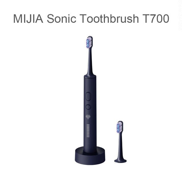 New T700 Sonic Electric Toothbrush Teeth Whitening Ultrasonic Vibration Oral Cleaner Brush Smart APP LED Display